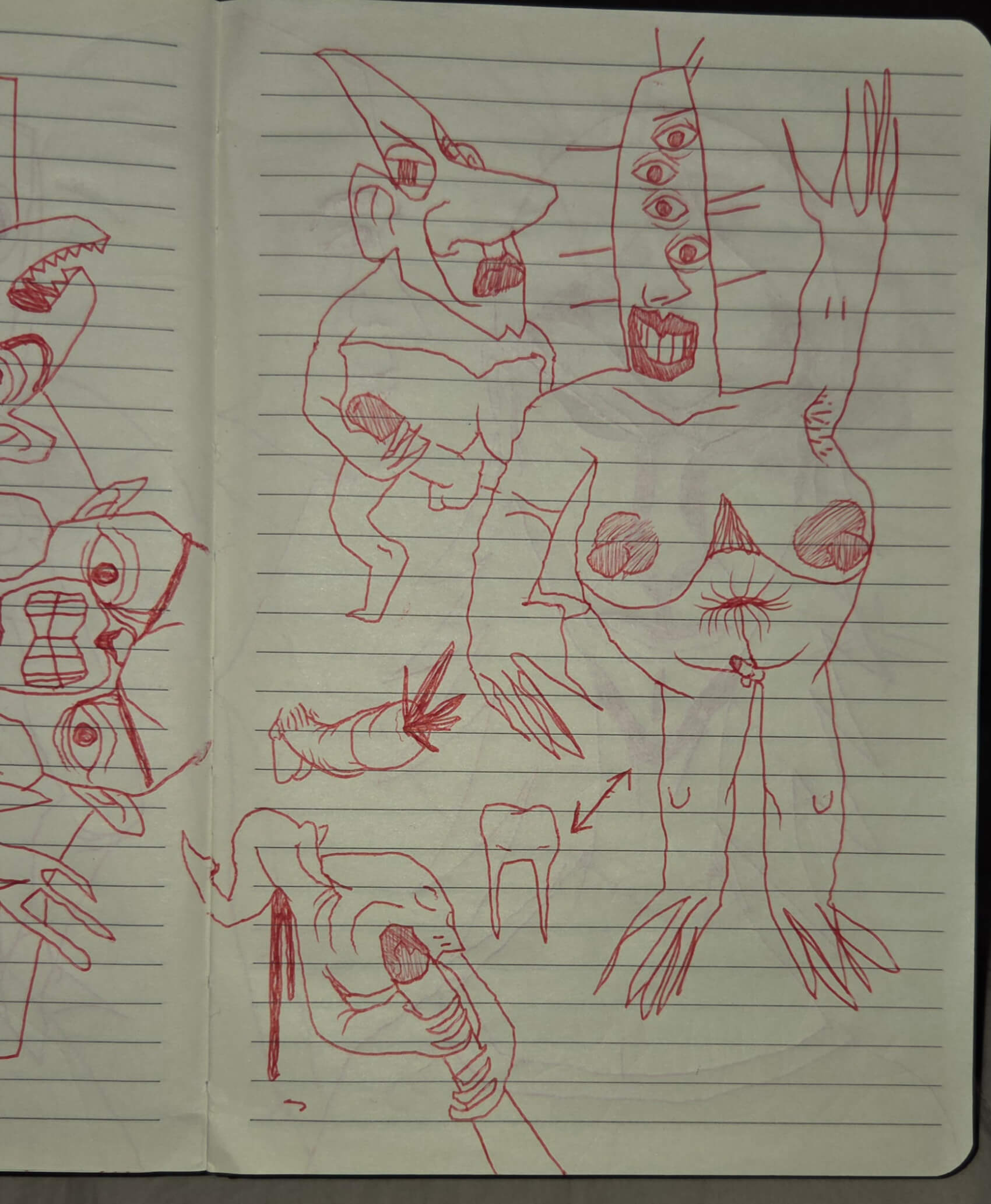 deranged scene