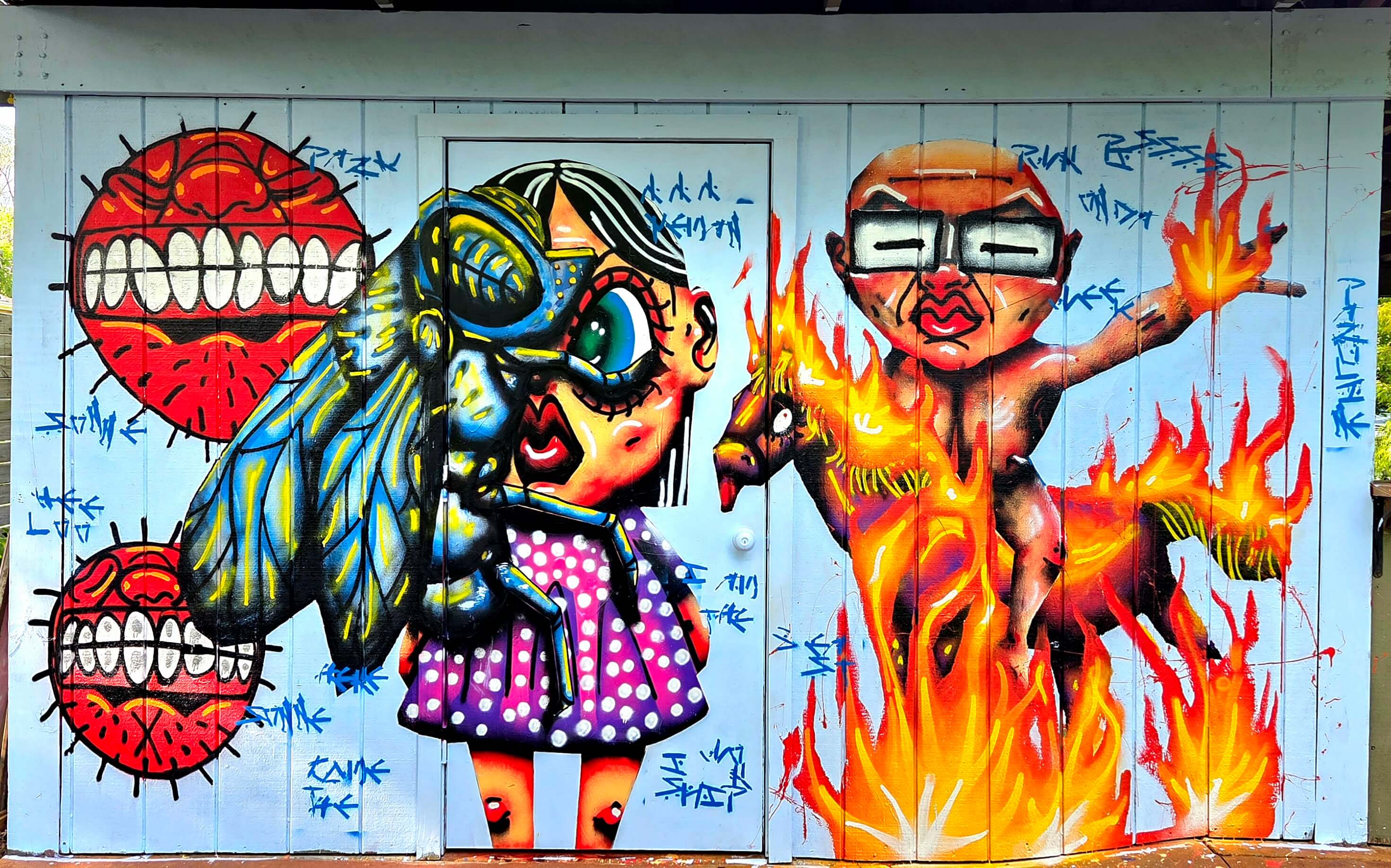 colorfull mural
